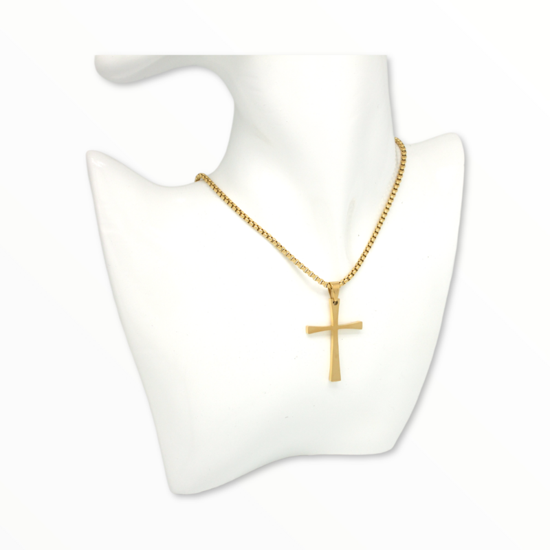 Cruz Lambeau Gold Acero Dorado