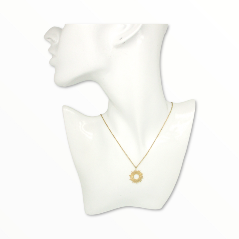 Collar Blink Acero Dorado