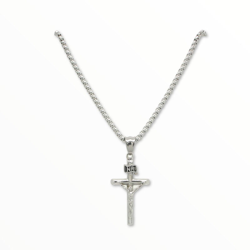 Cruz INRI Acero