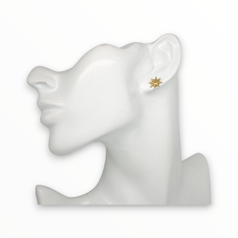 Broquel Sun Acero Dorado
