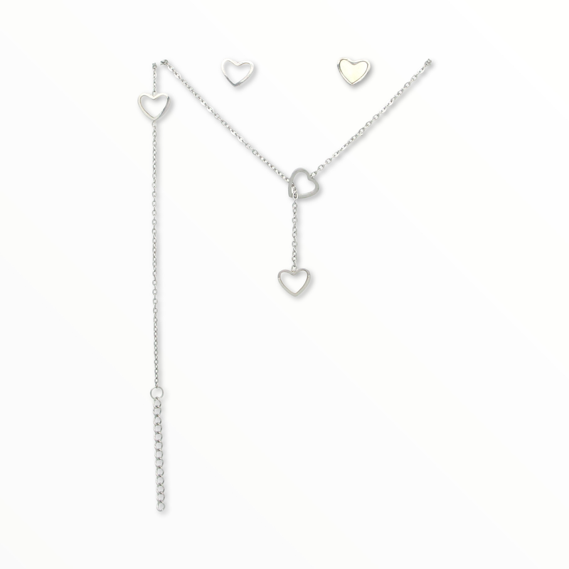 Juego Snow Heart Acero