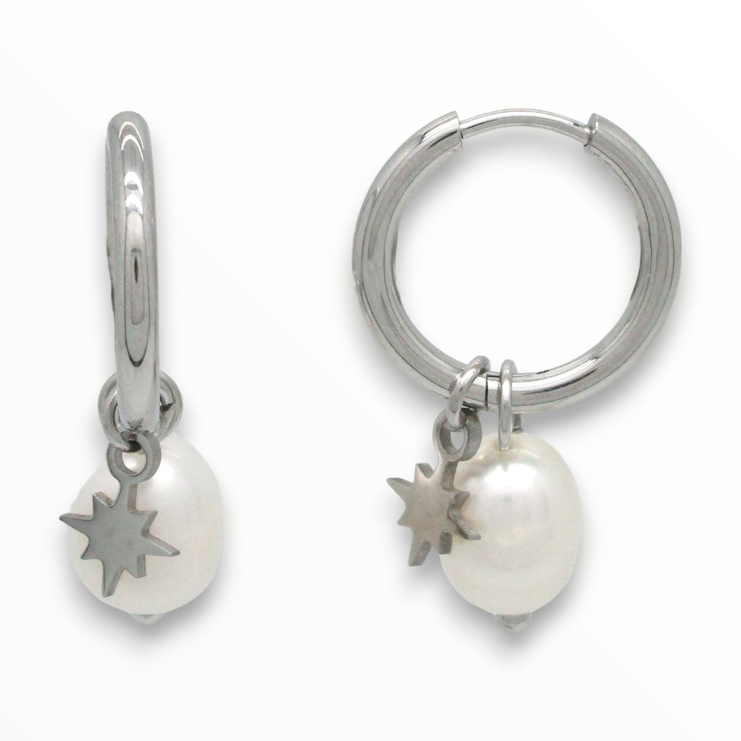 Huggie Pearl Acero