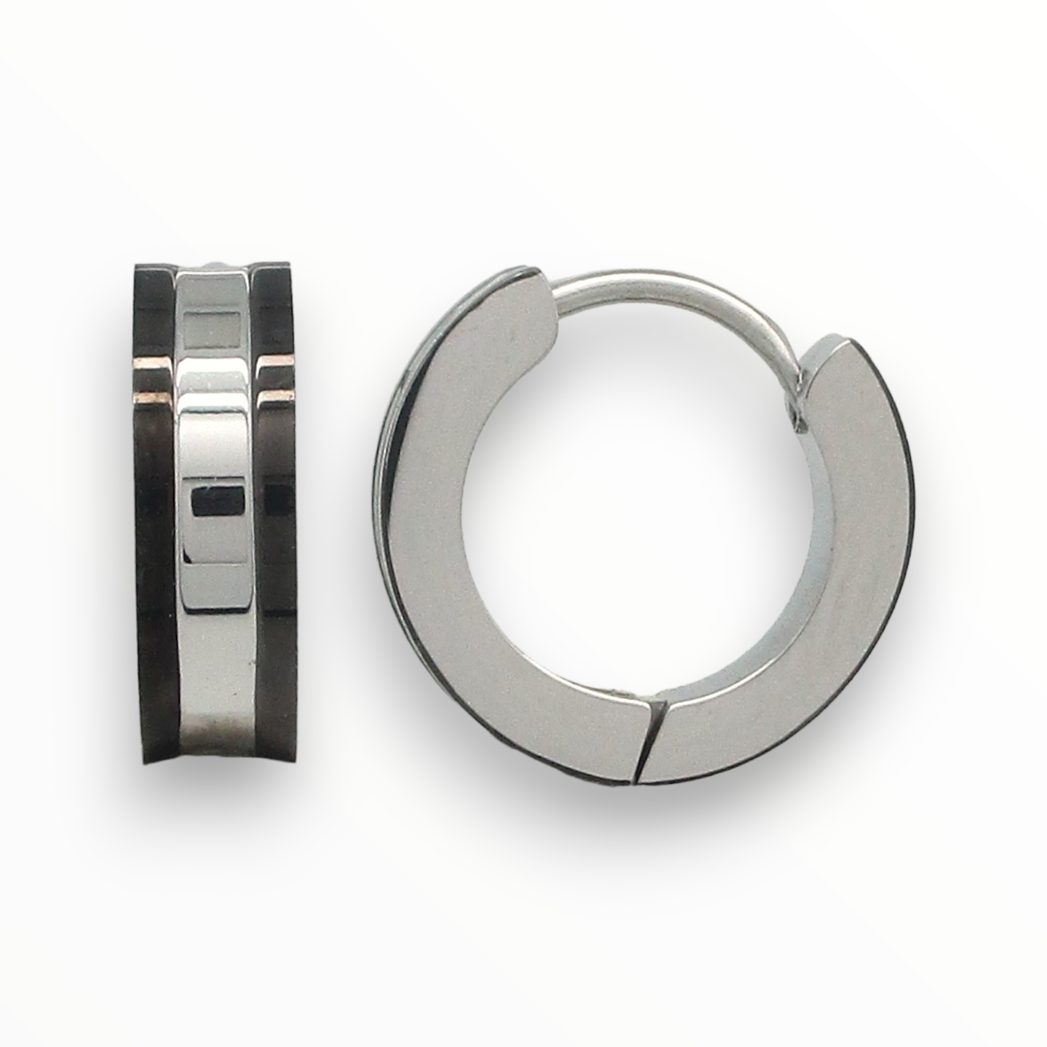 Huggie Black Acero