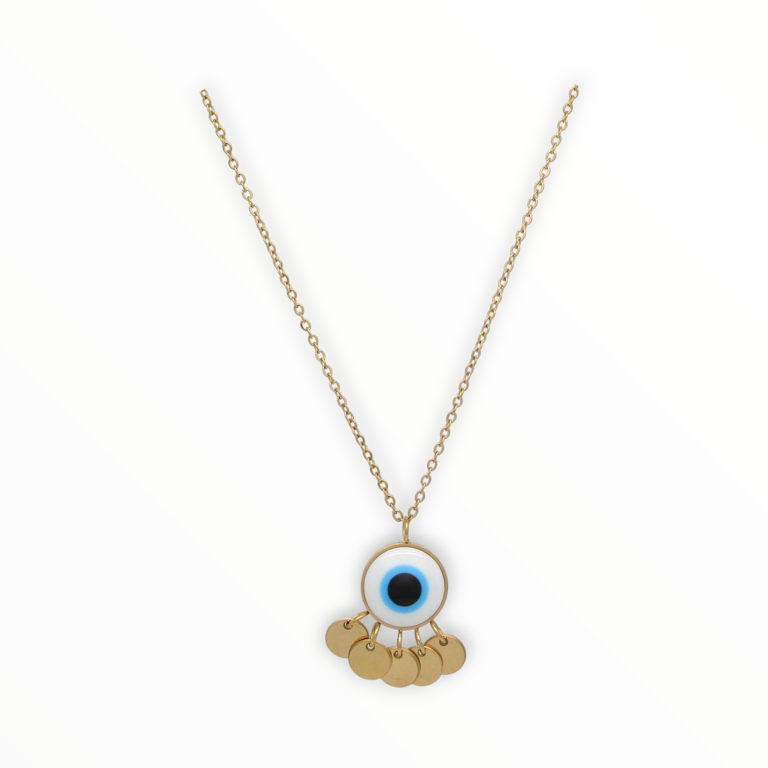 Collar Miranda Acero Dorado