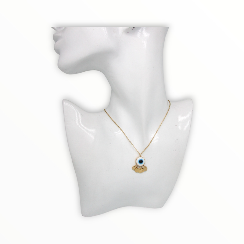 Collar Miranda Acero Dorado