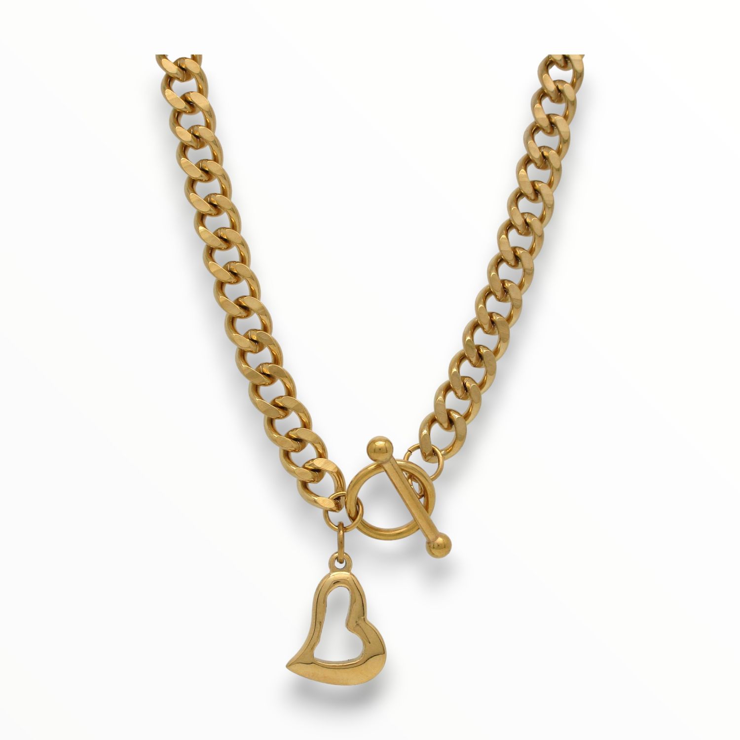 Collar Marti Acero Dorado