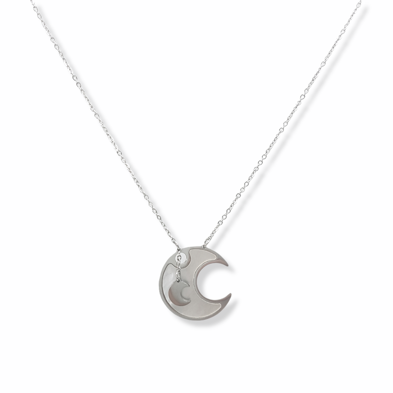 Collar Luna Acero