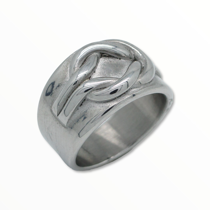 Anillo Nudo Acero #7