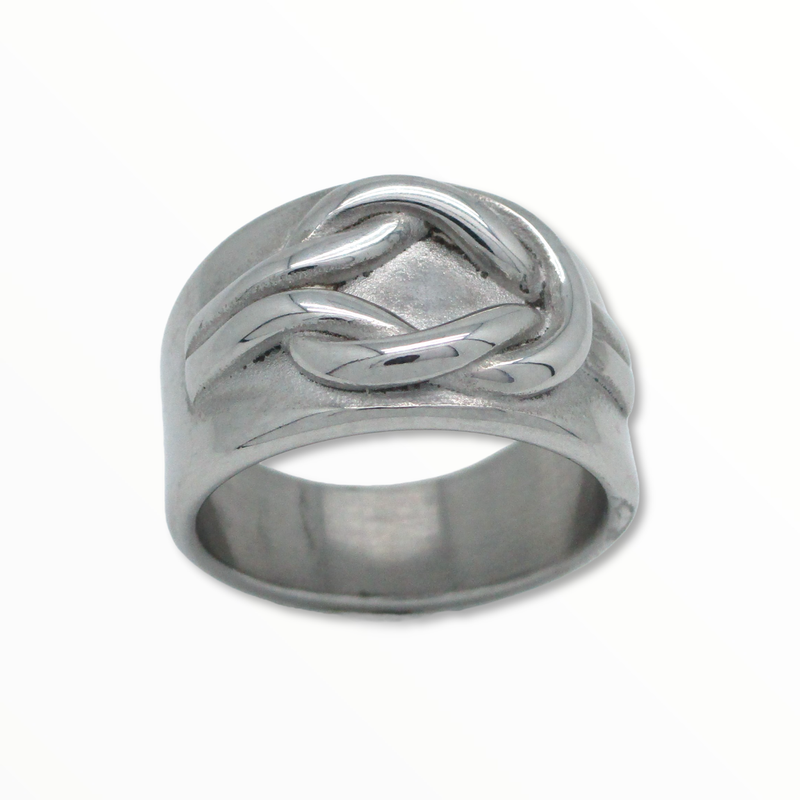 Anillo Nudo Acero #9