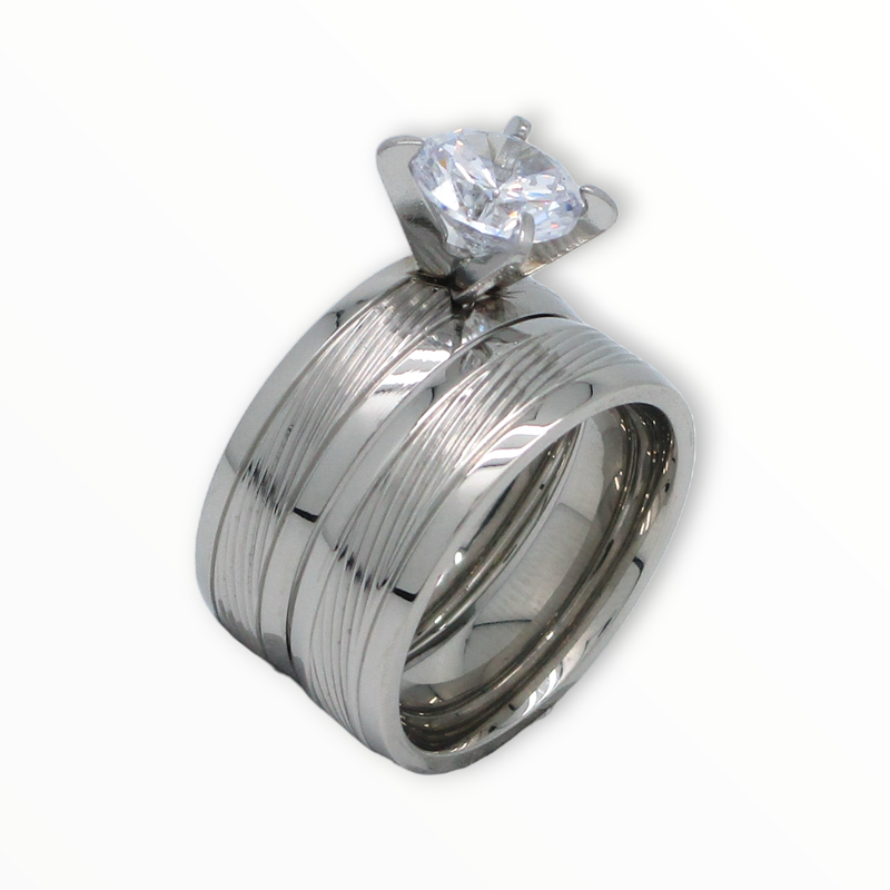 Anillo Alianza Acero #6