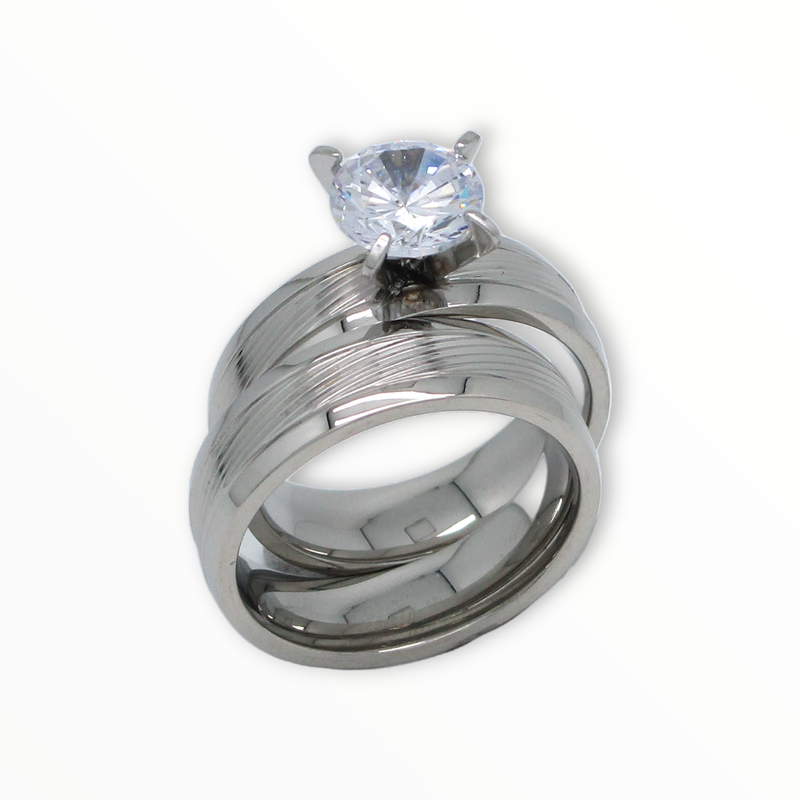 Anillo Alianza Acero #7