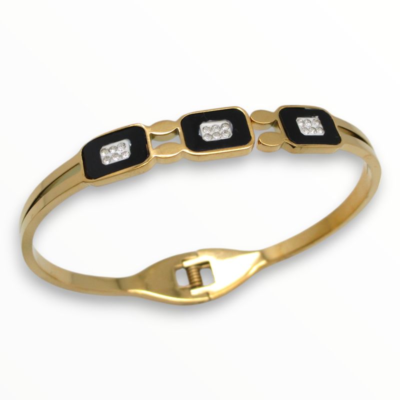 Pulsera Cory Acero Dorado