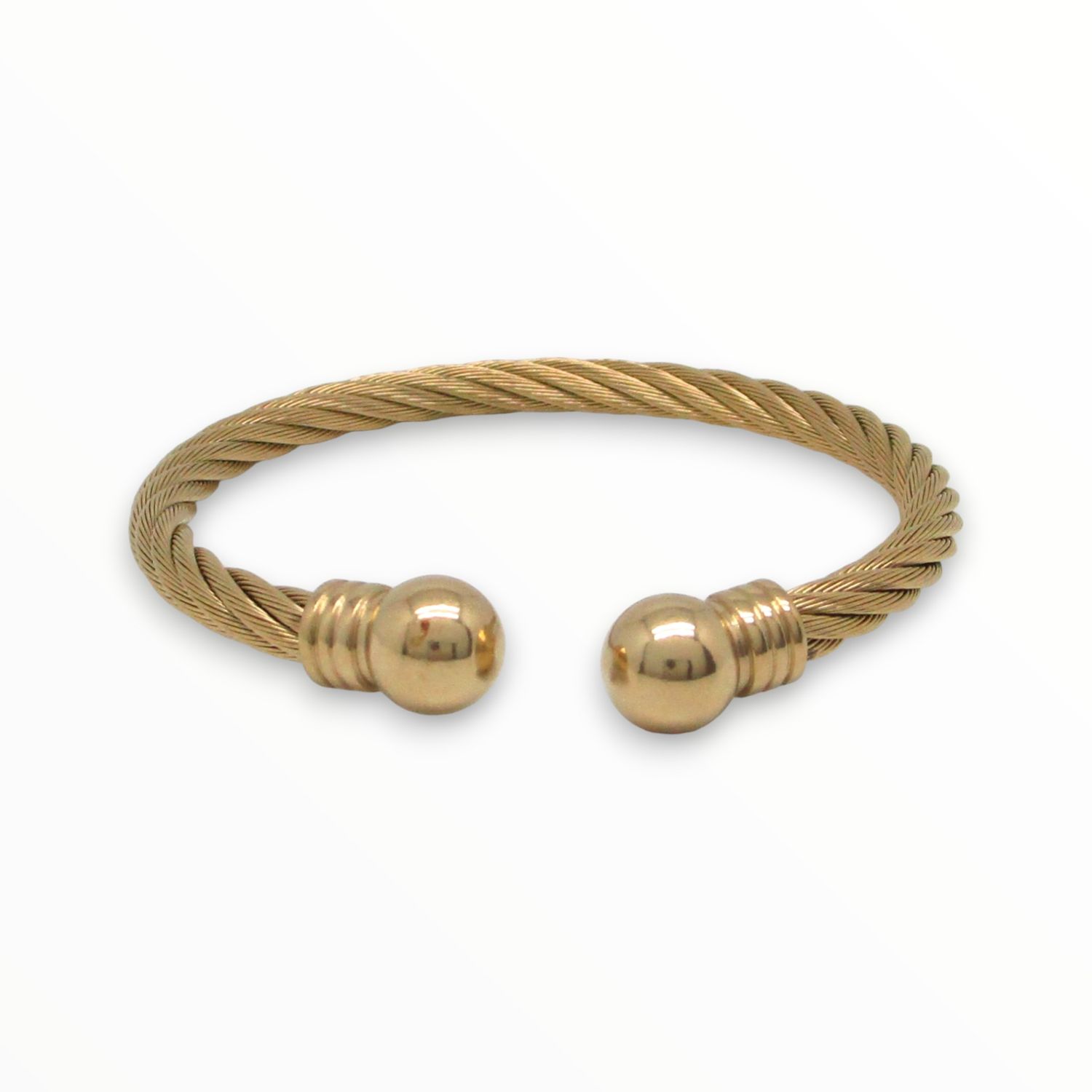 Pulsera Lob Acero Dorado