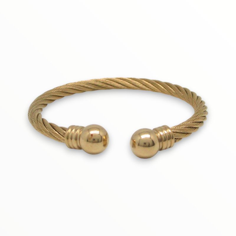 Pulsera Lob Acero Dorado