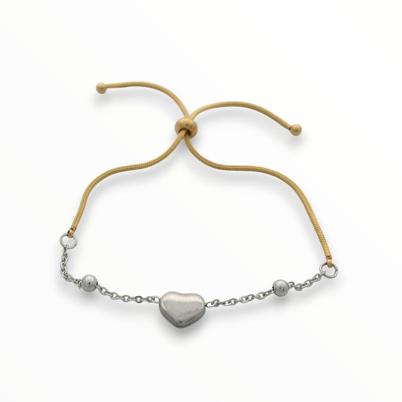 Pulsera Xo Acero Bicolor