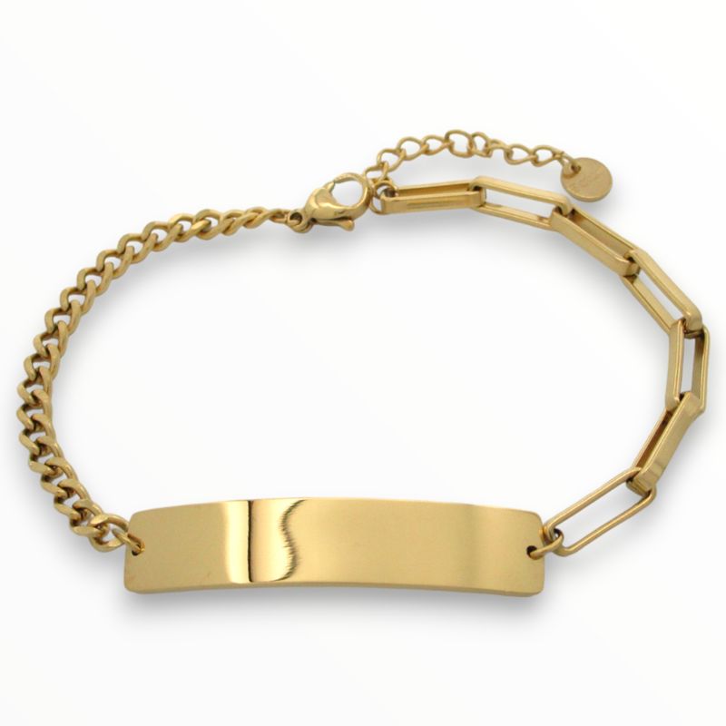Pulsera Lia Acero Dorado