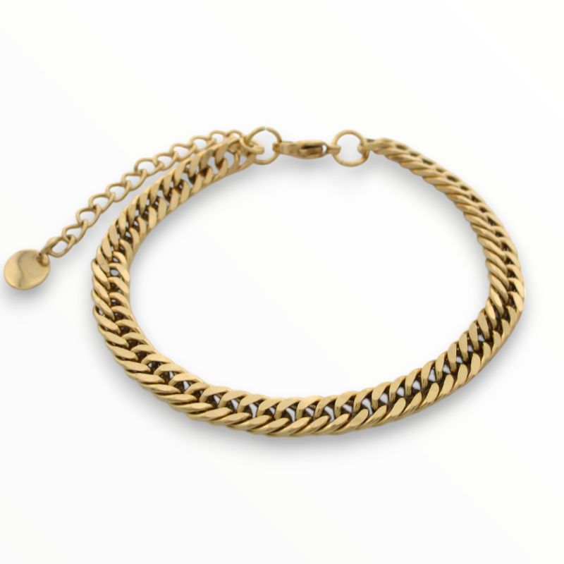 Pulsera Pao Acero Dorado