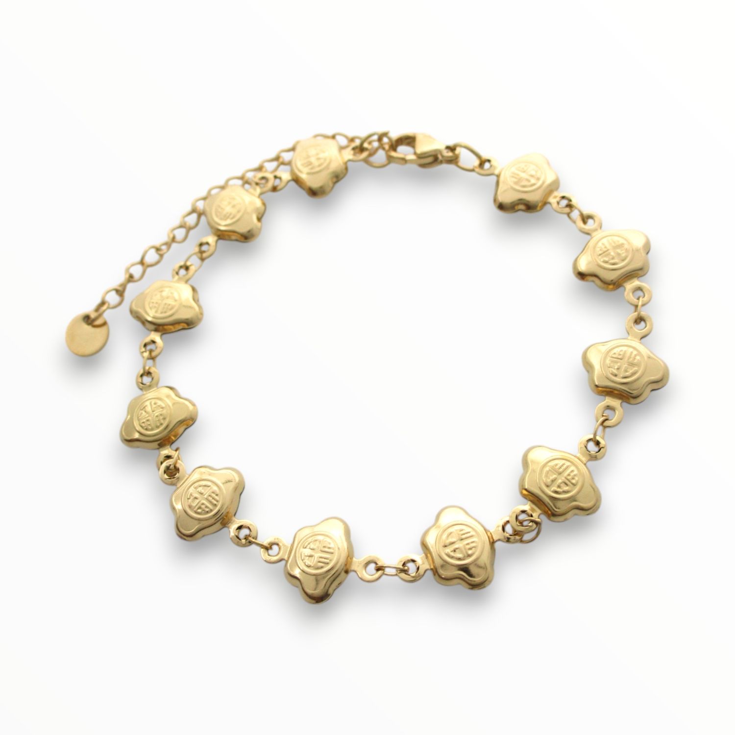 Pulsera Thais Acero Dorado