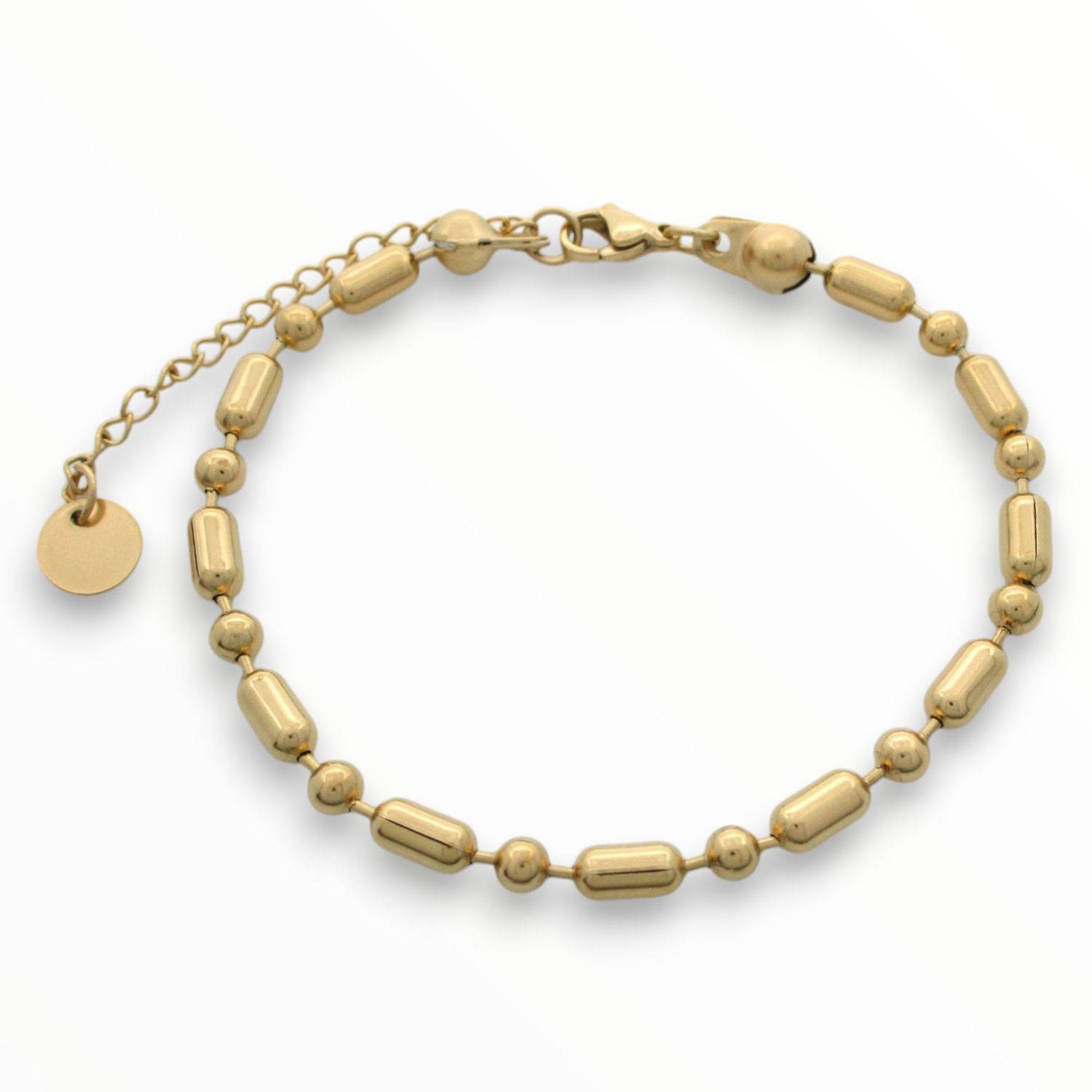 Pulsera Nut Acero Dorado
