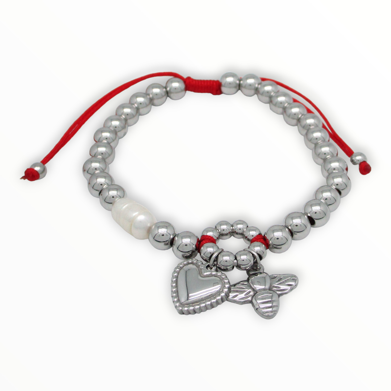 Pulsera Bee Acero