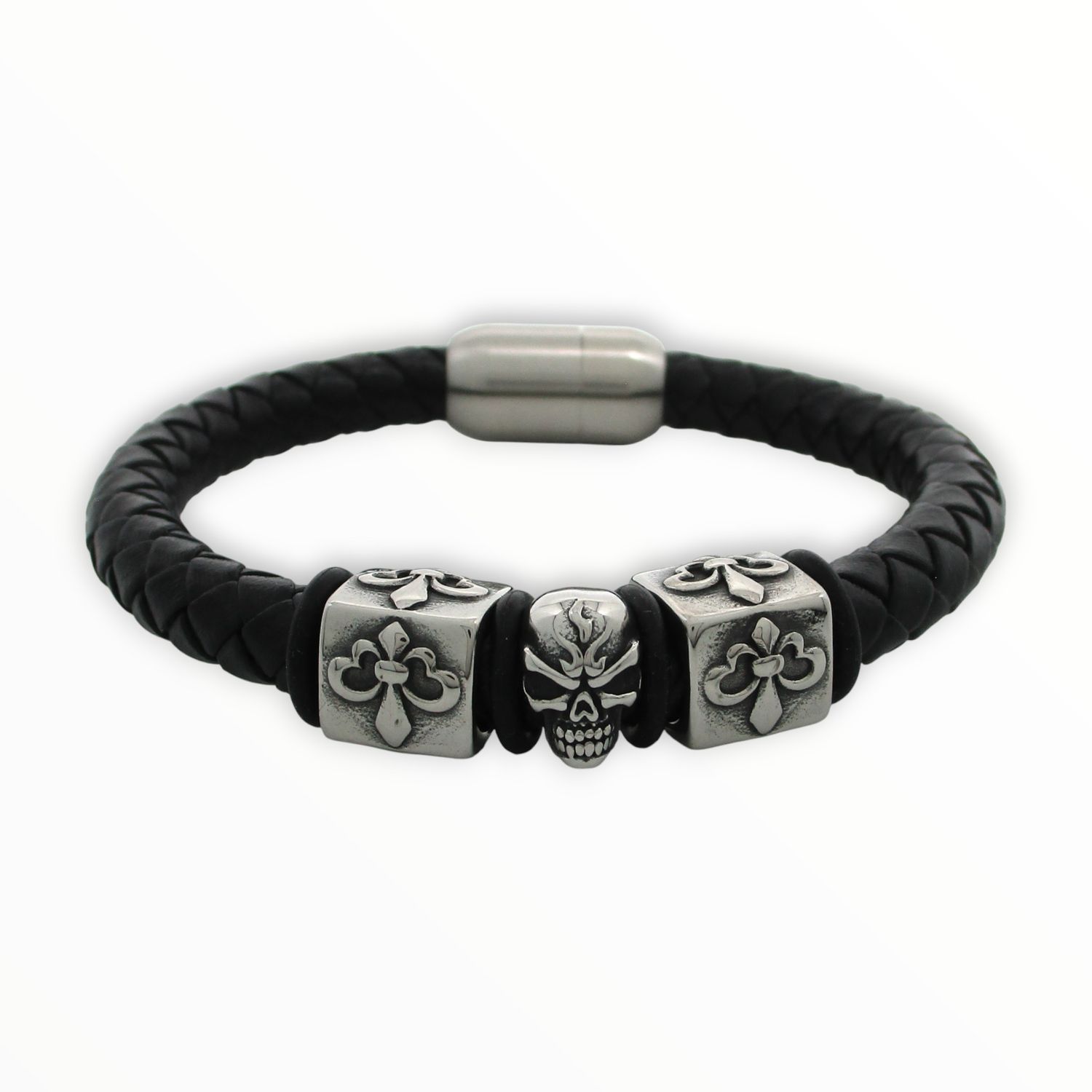 Pulso Skull Acero