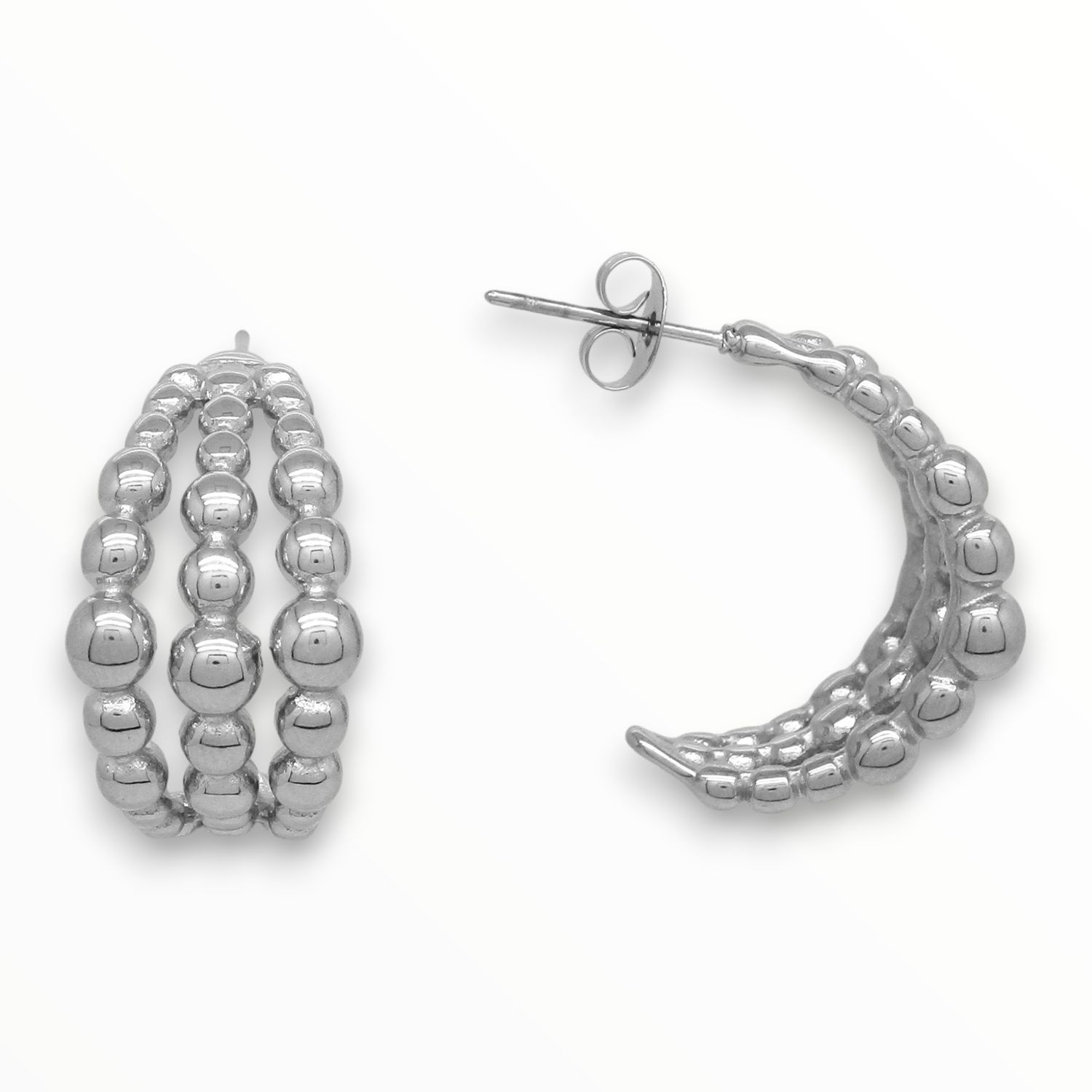 Aretes Balls Acero