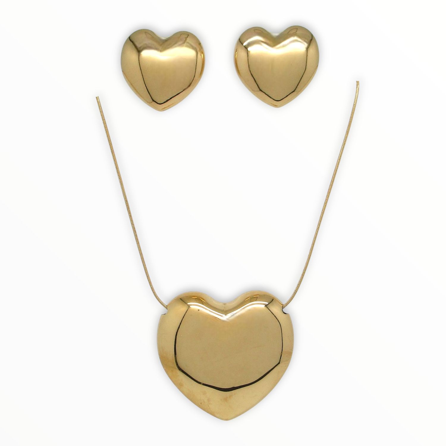 Juego Love Love Acero Dorado