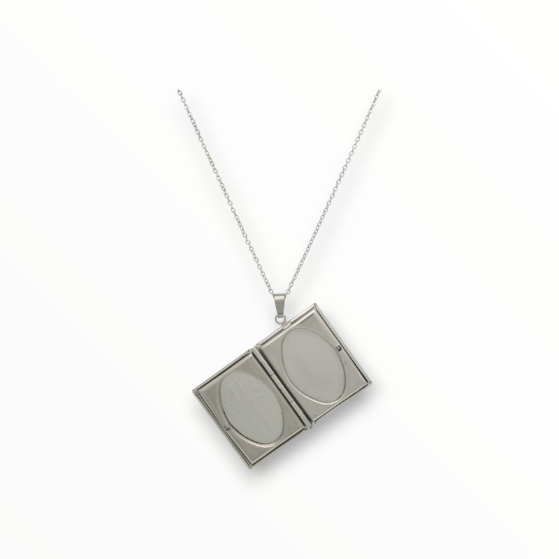 Collar Libro Acero