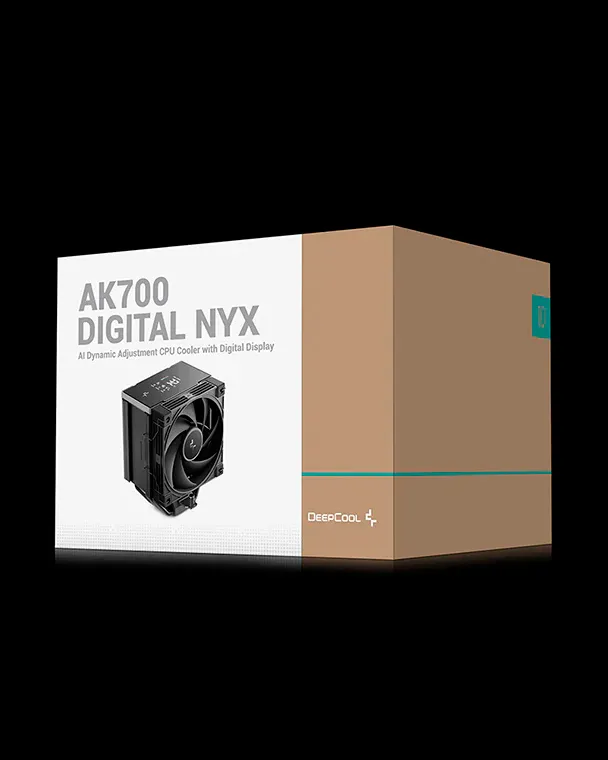 DeepCool AI Dynamic Adjustment CPU Cooler (CFD-AK700-DG-NYX)