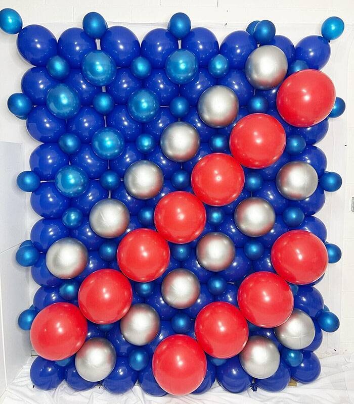 Balloon wall 8x8