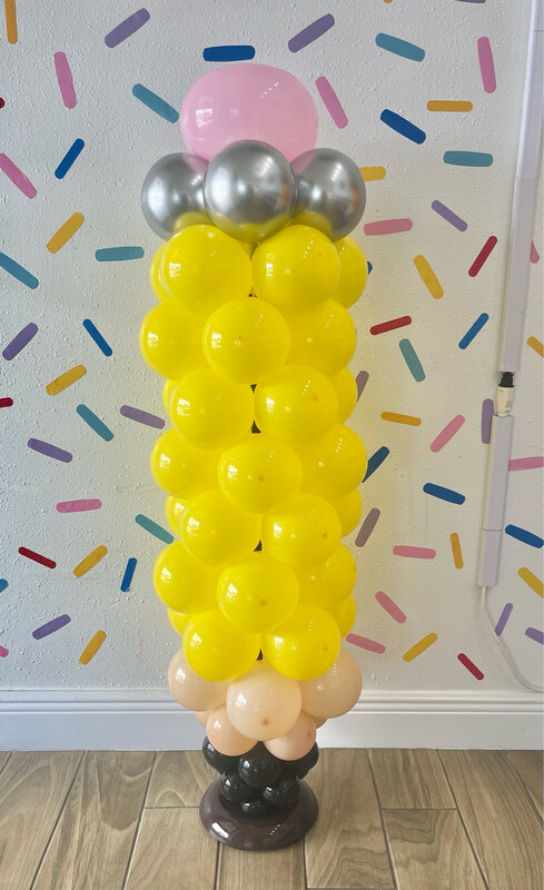 Pencil Balloon Column