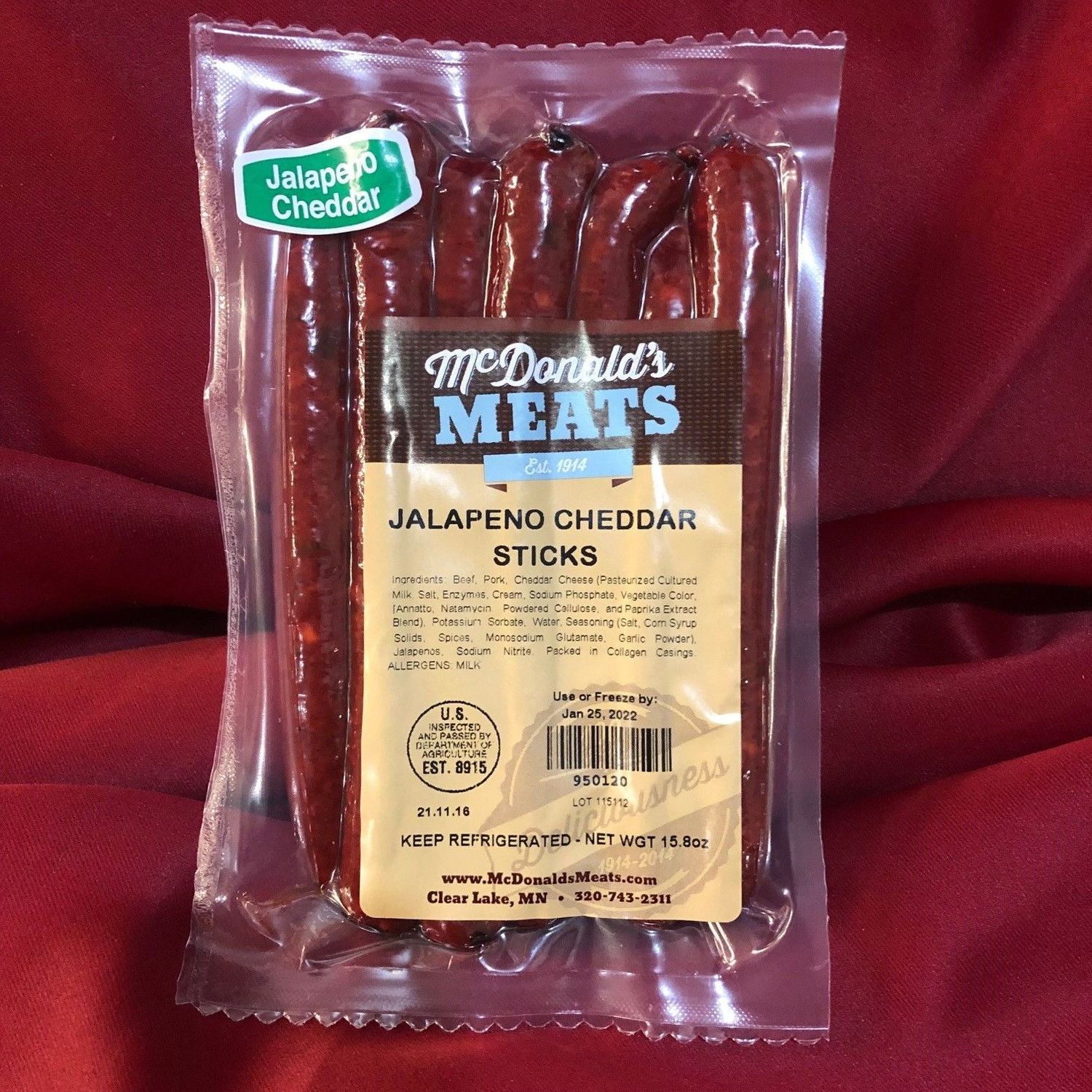 Jalapeno Cheddar Sticks (12pk)