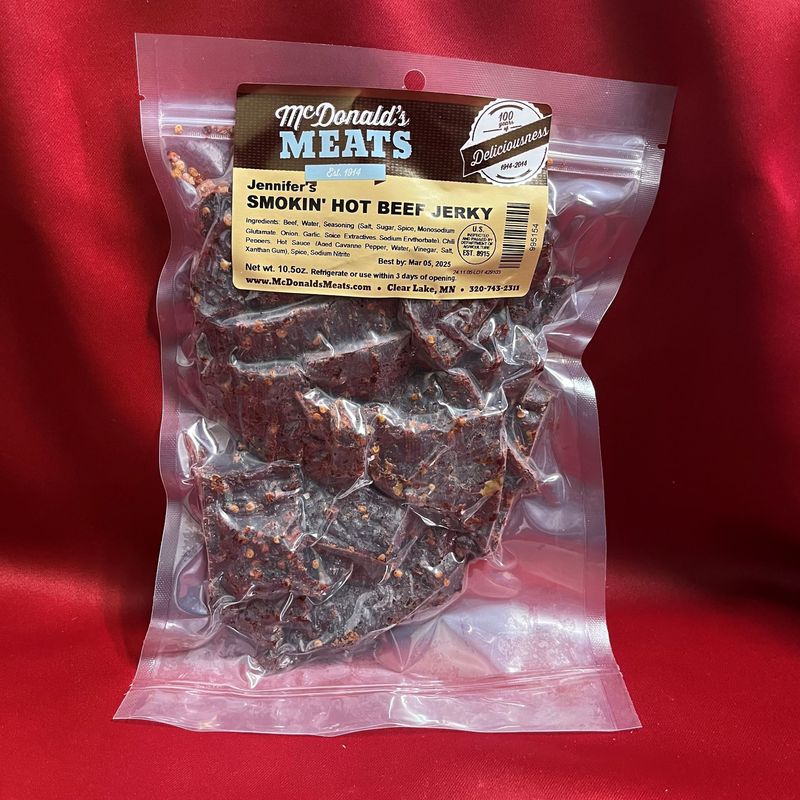 Smokin’ Hot Beef Jerky (10.5oz)