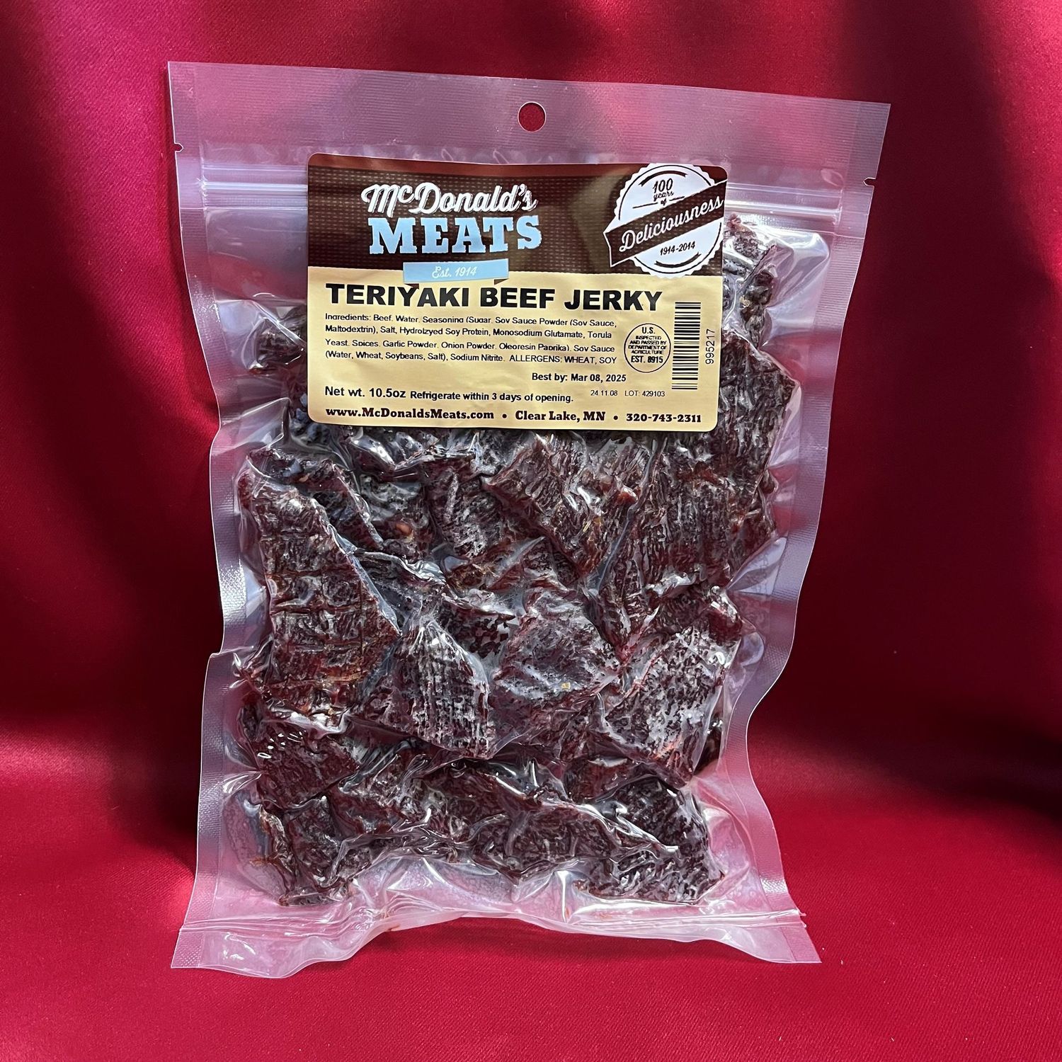 Teriyaki Beef Jerky (10.5oz)