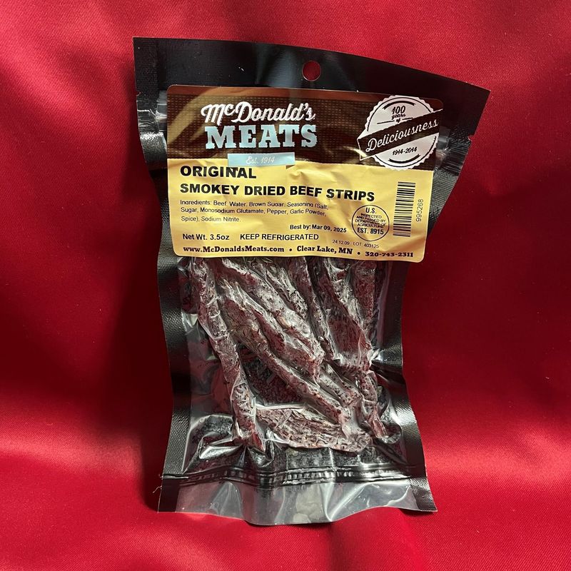 Original Beef Strips, 3.5oz