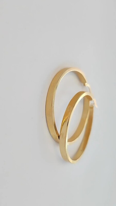 Argollas grandes car