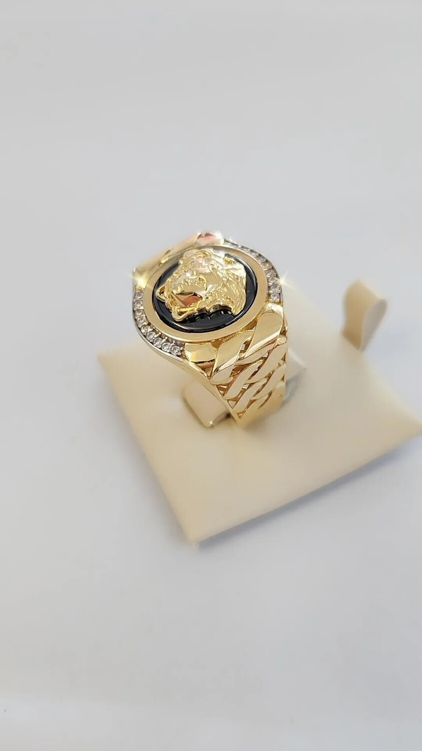 Anillo estilo Versace