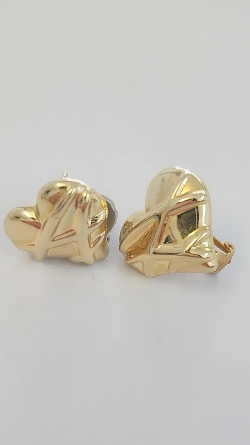 Arete Corazón con dibujo