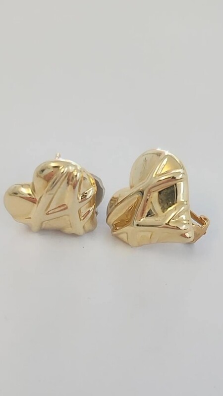 Arete Corazón con dibujo