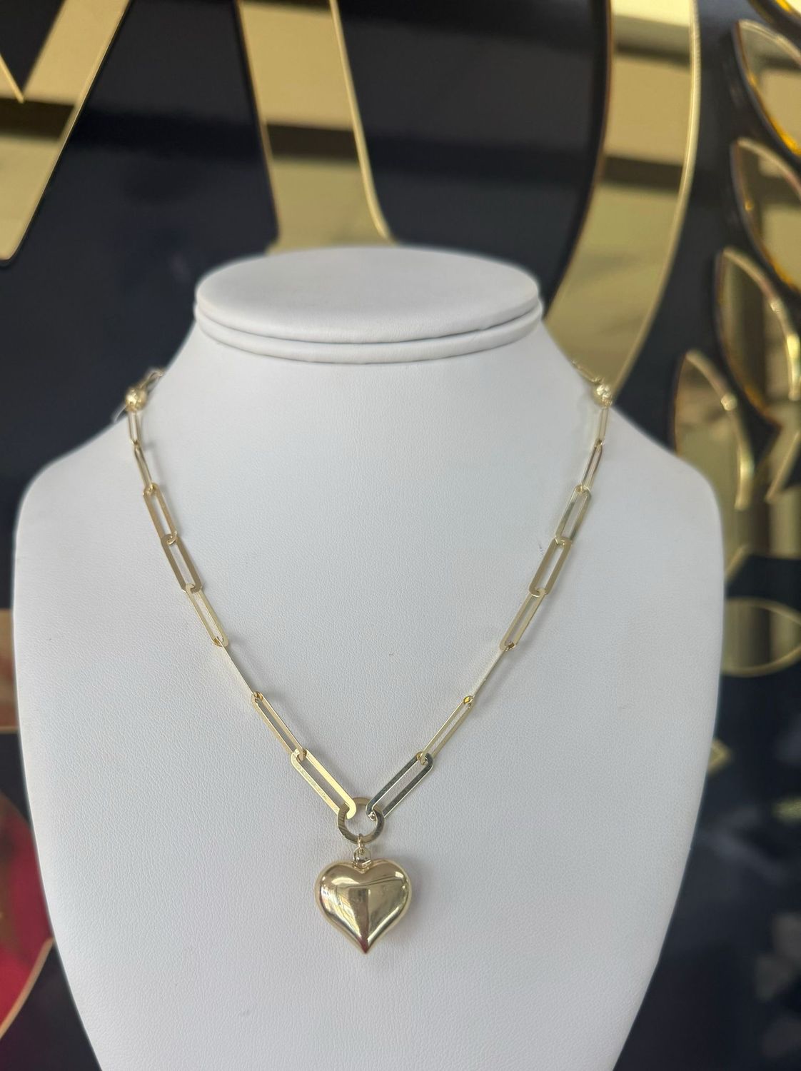 Collar corazón