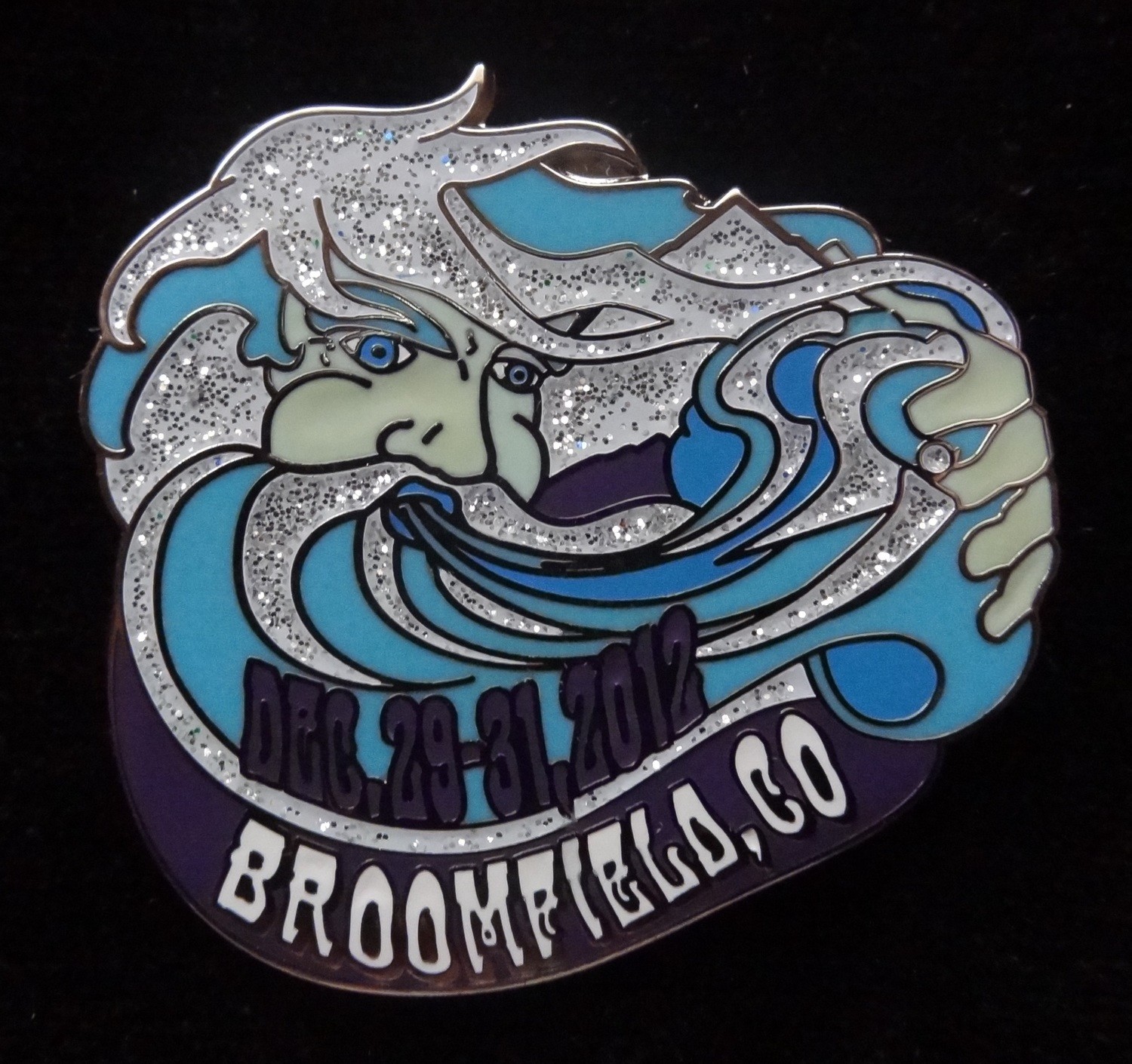 Windy Mountain/Broomfield NYE (glitter variant)