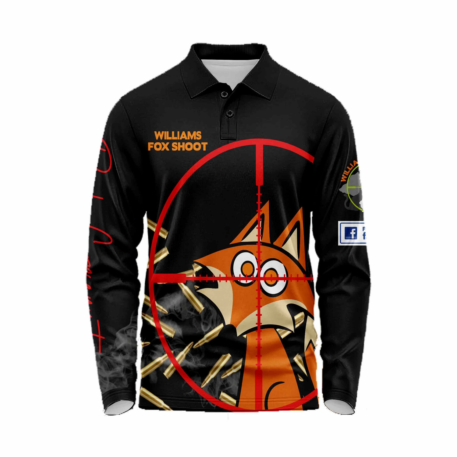 Williams Fox Shoot Hunting Shirt- Platinum subs