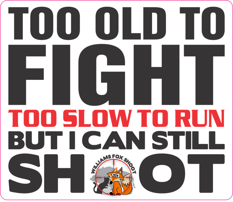 I CAN STILL SHOOT Bumper Sticker