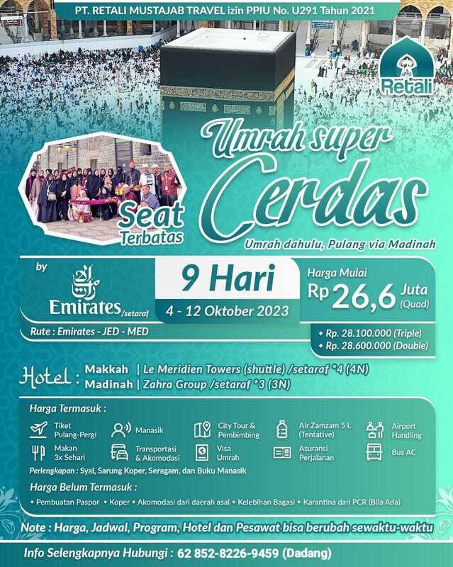 UMROH-SUPER CERDAS- OKTOBER 2023