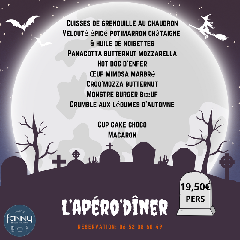 Apéro&#39;Dîner HALLOWEEN