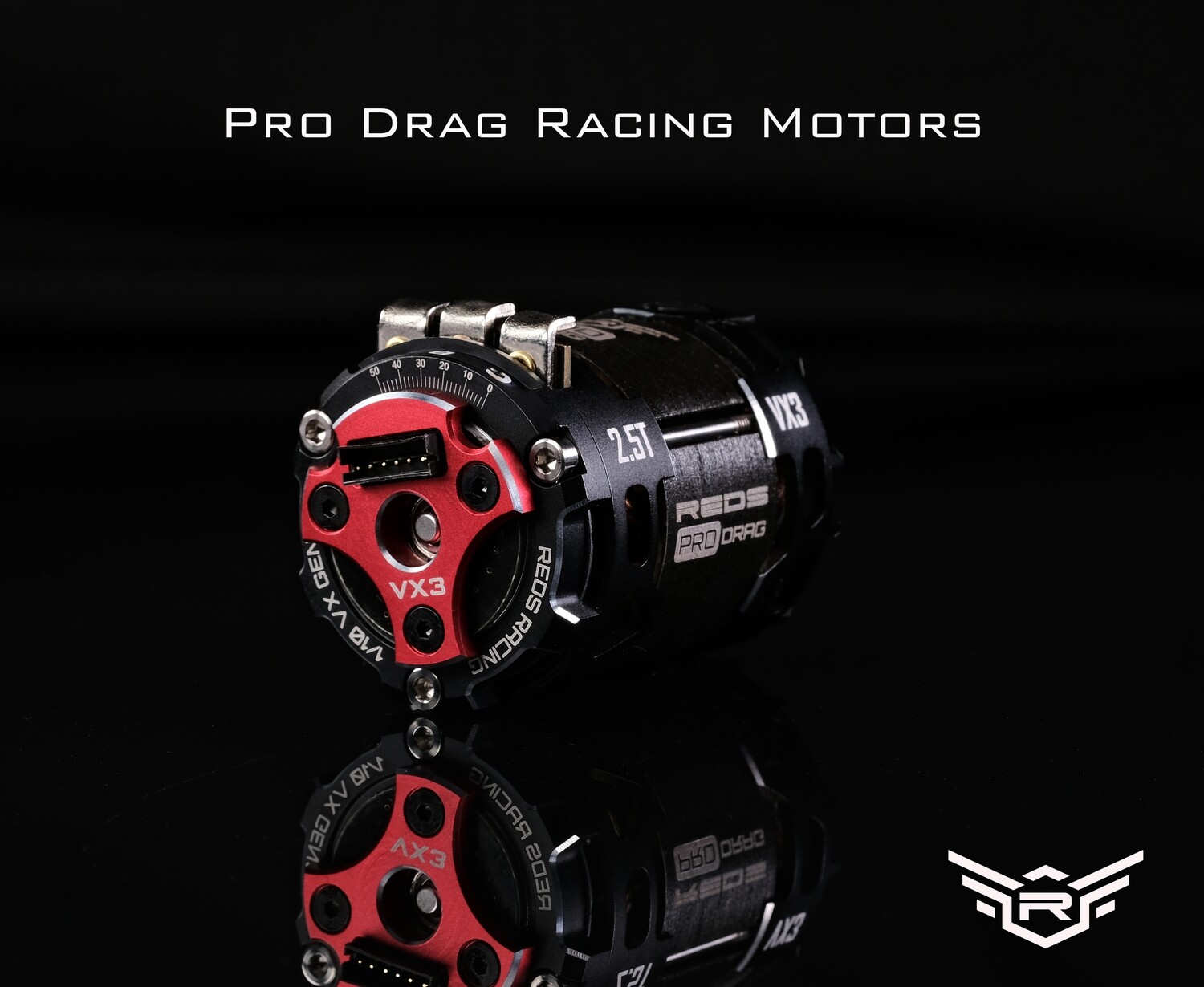 BRUSHLESS MOTOR REDS VX3 PRO DRAG 540 3.5T 2 POLE SENSORED