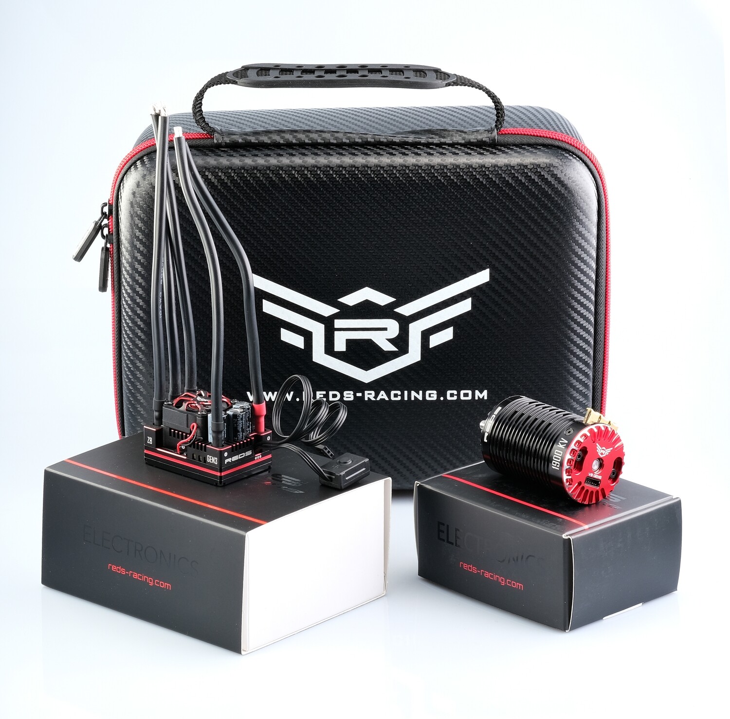 COMBO 1/8 1900KV GEN5, ESC Z8 PRO 220A, PREMIUM BAG