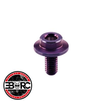 CLUTCH RETAINER SCREW TITANIUM OFF ROAD, PURPLE