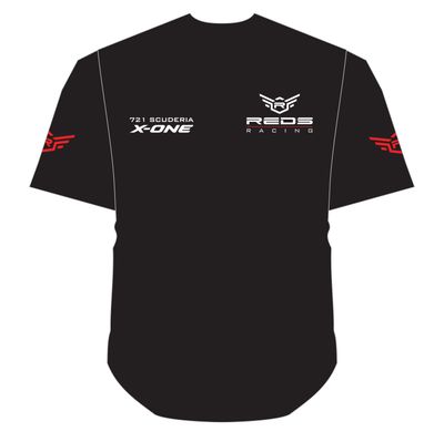 T-SHIRT REDS &quot;6th COLLECTION&quot; BLACK/RED S, M, L, XL, XXL, XXXL