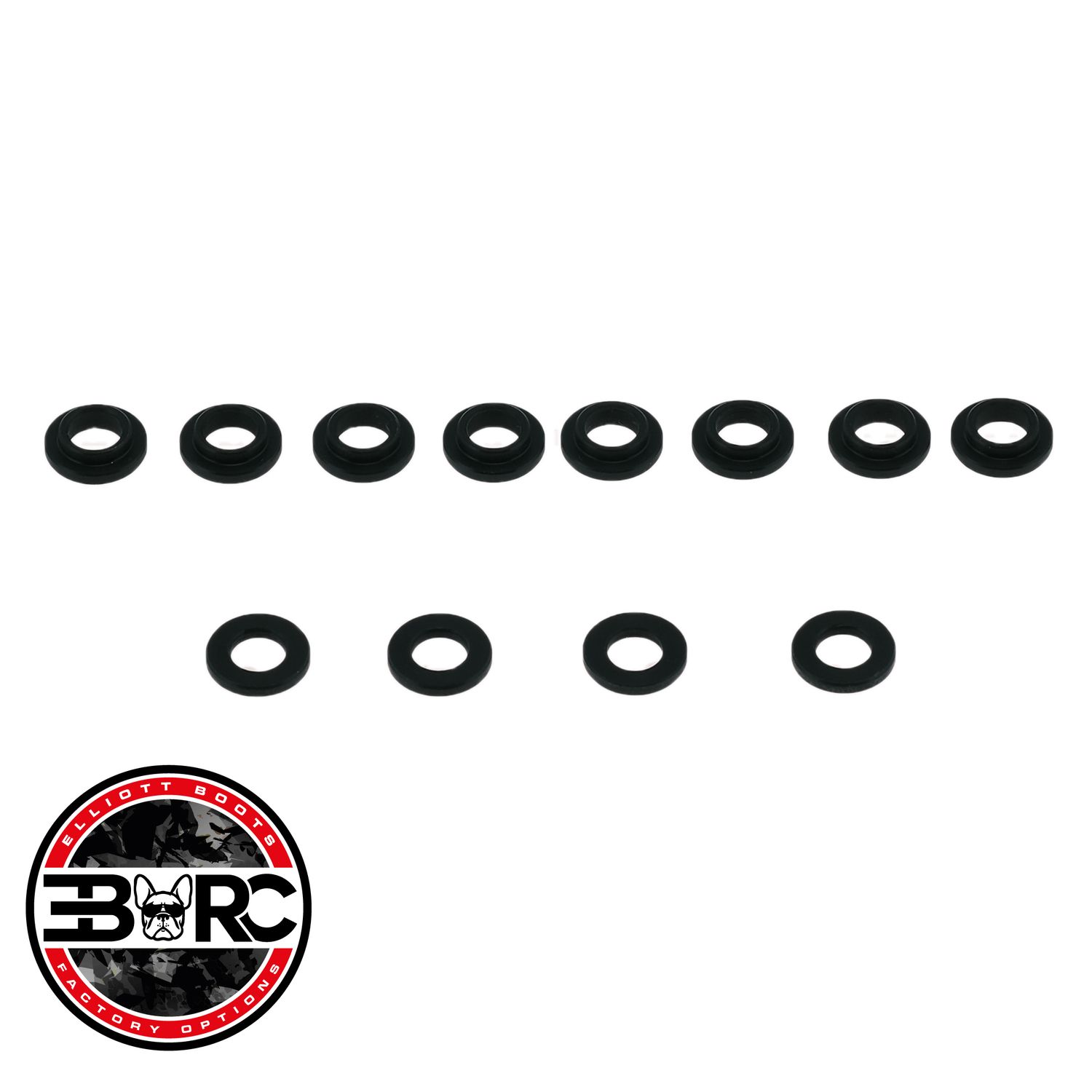 EBRC POM Shock Shaft Guides For SWORKZ S35.4 EVO/ S35.4E EVO /Sparko F8
